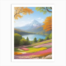 Mt Fuji Art Print