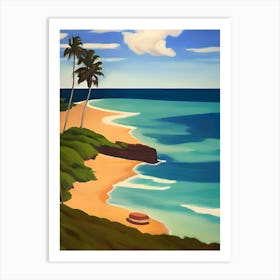 Hawaiian Beach Art Print