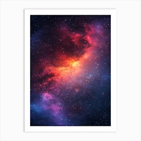 Nebula In Space 3 Art Print