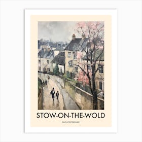 Stow On The Wold (Gloucestershire) Painting 5 Travel Poster Art Print