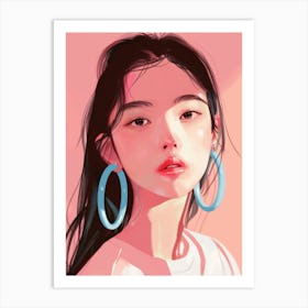 Asian Girl 36 Art Print