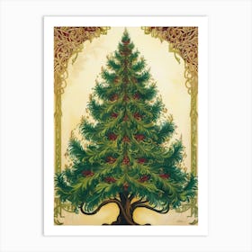 Christmas Tree 3 Art Print