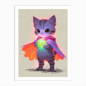 Kitty Cat 5 Art Print