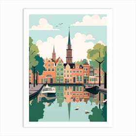 Netherlands 3 Travel Illustration Art Print