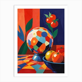 Ball Of Tomatoes Art Print