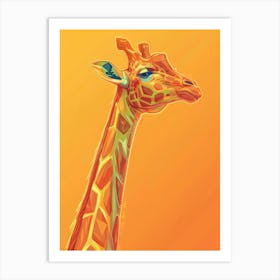 Giraffe 208 Art Print