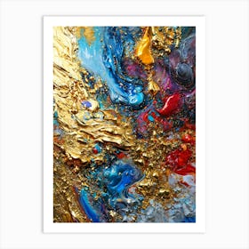 Abstract Painting 5 Art Print