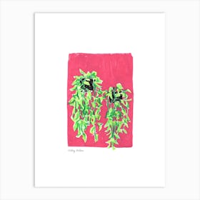 Hanging Plant Art Print