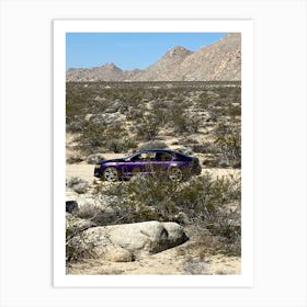 Audi S5 in the desert? Art Print