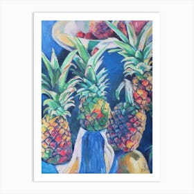 Pineapple Classic Fruit Art Print