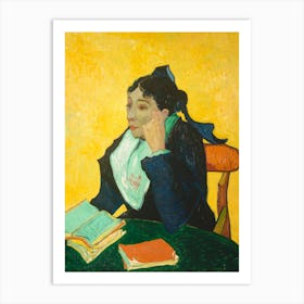 Madame Joseph Michel Ginoux (1888–1889), Vincent Van Gogh Art Print