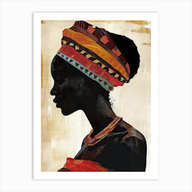 Essence|The African Woman Series Art Print
