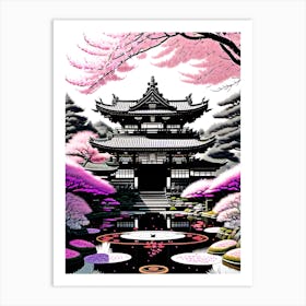 Japanese Garden 2 Art Print