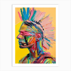 Indian Head Art Print