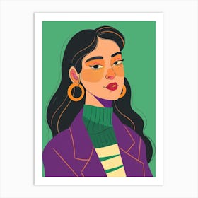 Asian Girl 32 Art Print