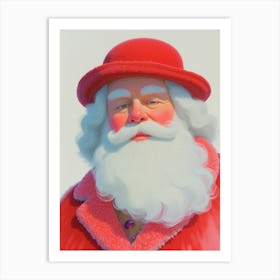 Santa Claus 4 Art Print