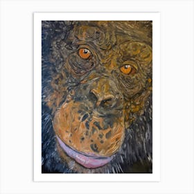 Chimp Art Print