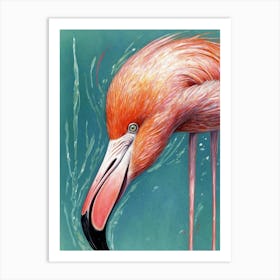 Flamingo 15 Art Print