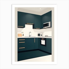 Kitchen Interior Design Art Art Print