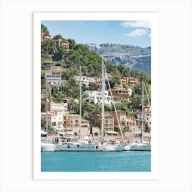 Port Soller Mallorca Art Print