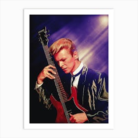 Superstars Of David Bowie Art Print