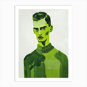 'Green Man' Art Print