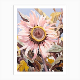 Sunflower 4 Flower Painting Art Print