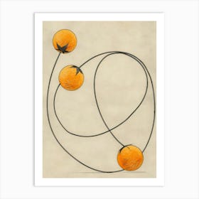 Oranges 11 Art Print