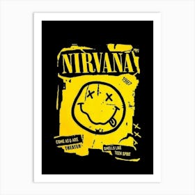 Nirvana 3 Art Print
