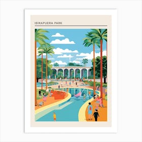 Ibirapuera Park Lisbon Portugal Art Print