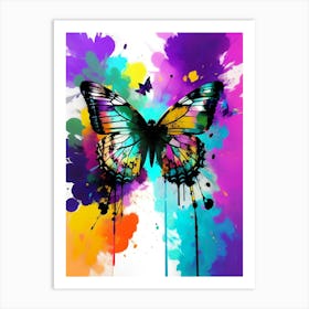 Colorful Butterfly 96 Art Print