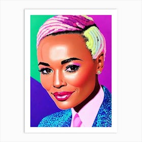 Thandiwe Newton Pop Movies Art Movies Art Print