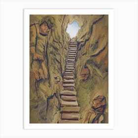 Stairway To Hell 1 Art Print