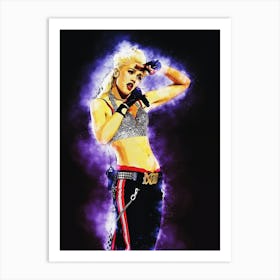 Spirit Of Gwen Stefani Art Print