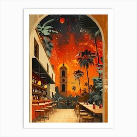 Santa Fe Art Print