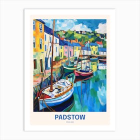 Padstow England 2 Uk Travel Poster Art Print