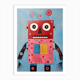 Robot 4 Art Print