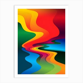 Abstract Painting 1 Art Print