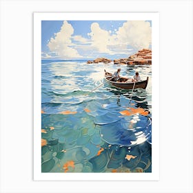 Summer Boating Art Print