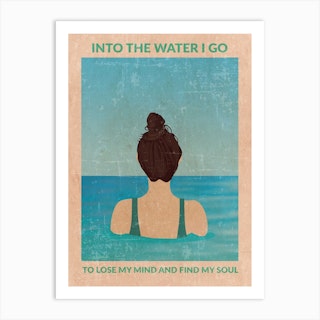 Into The Water Art Print