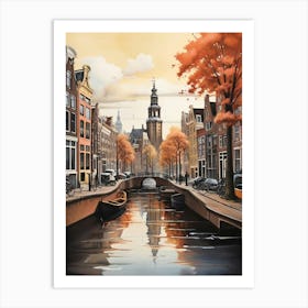 Amsterdam Canal 7 Art Print