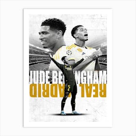 Jude Bellingham Poster Art Print