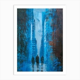 'Blue City' Art Print