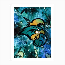 Coastal Carolina Chanticleers 1 Art Print