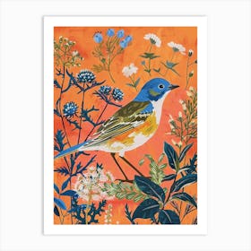 Spring Birds Bluebird 1 Art Print