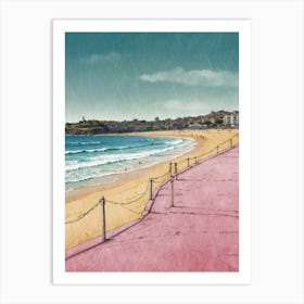 Bondi Beach Art Print