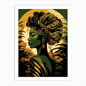 African Woman 33 Art Print