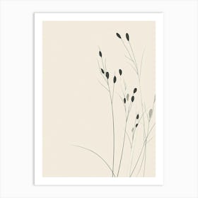 Grasses 4 Art Print