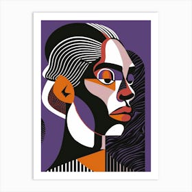 Portrait Of A Woman 214 Art Print