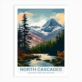 North Cascades National Park Art Print